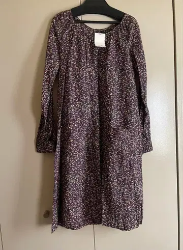 A.P.C. 아페쎄 원피스 꽃무늬 리버티 포켓 부착