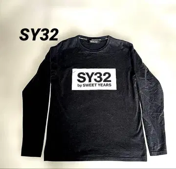 SY32 SWEET YEARS 긴팔 티셔츠 롱t 블랙 L