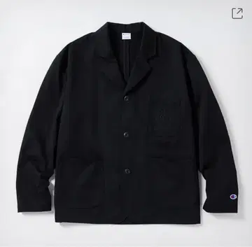 Champion 테일러드 자켓 블랙 C8-A601