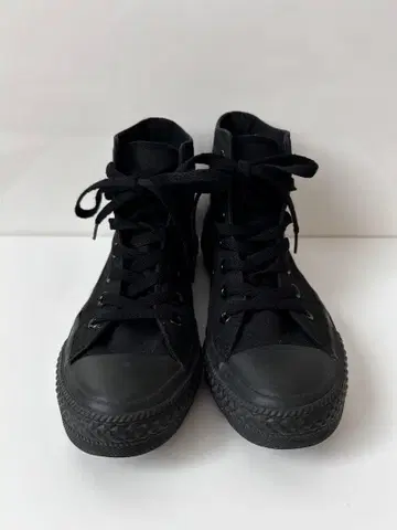 새상품급 CONVERSE ALL STAR 하이컷 23cm 블랙 US4