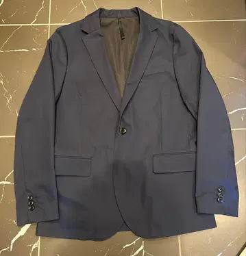 네이비 캐주얼 수트 자켓