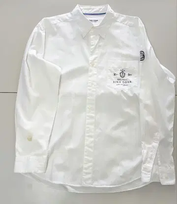 SINA COVA 화이트 긴팔 셔츠