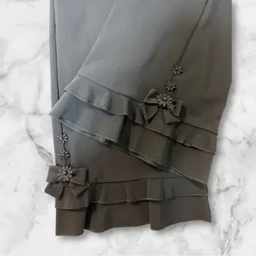 '25AW 슈퍼 뷰티 밑단 레이스 하이 텐션 팬츠 44