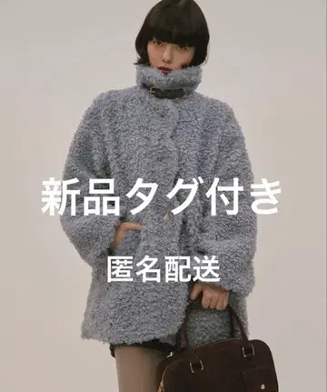 loin nuit 뉴앙스 버튼 푸들 코트