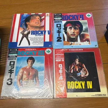 록키 시리즈 DVD 세트 2~5 작품