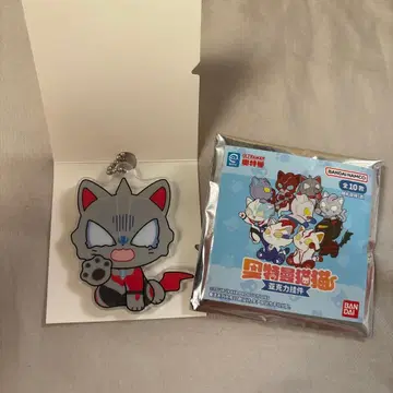 중국 한정판 [ 울트라맨 냥코 ] 아크릴 액세서리 지드