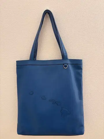 라나이트 트랜짓 파랑 토트백