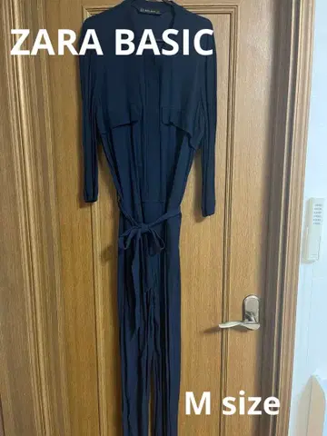 ZARA BASIC 네이비 올인원 M 사이즈