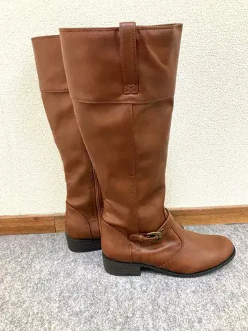 여성용 롱 부츠 (브라운) 24cm