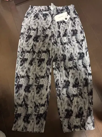 Casper John 타이다이 패턴 와이드 팬츠