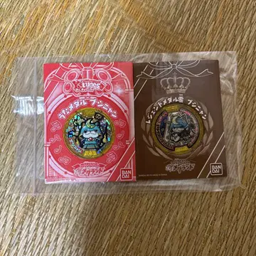 요괴워치 레전드메달 영 부시냥 & 노래메달 부시냥 2장 세트