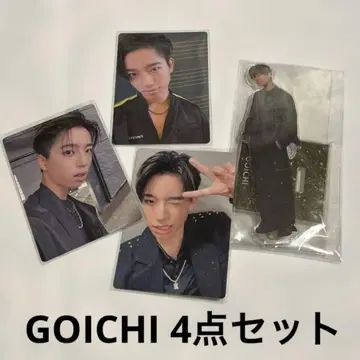 라스피 GOICHI 고이치 4개 세트 포토 카드 아크릴 스탠드