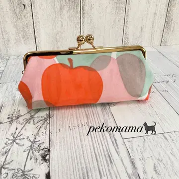 가마구치 펜 케이스*핸드메이드*미나 페르호넨*pomme