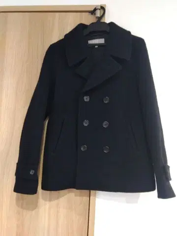 MARGARET HOWELL 네이비 울 피 코트 II