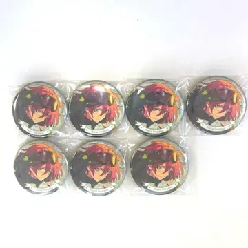 앙스타 중국 꽃의 계약 꽃의 약속 캔뱃지 사에구사 이바라 7개 세트