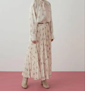 LILY BROWN 롱 스커트 말 패턴