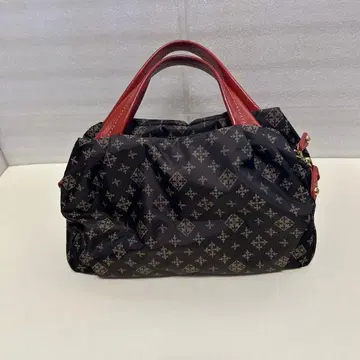 russet 프린트 패턴 핸드백