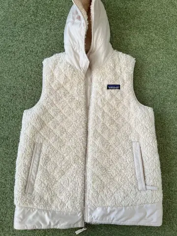 Patagonia 로스 가토스 후디드 베스트 리버서블 S