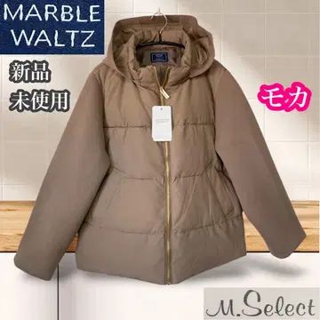 마블왈츠 M.Select 미사용 새상품 충전솜 다운 자켓 모카