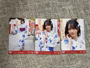 = LOVE 이코러브 노구치 이오리 브로마이드 비밀 이야기 유카타 컴프