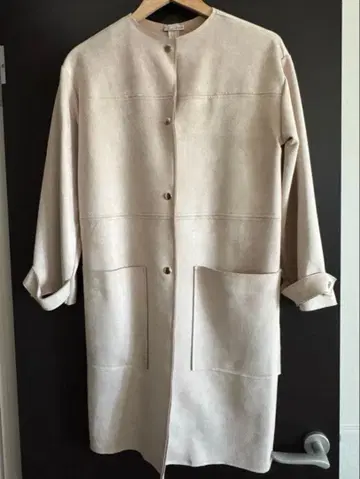 [ 최종 가격! ] [ ZARA ] 아우터 롱 코트 페이크 스웨이드