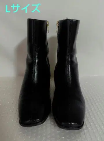 유나이티드 애로우즈 스퀘어 숏부츠 블랙 L 사이즈