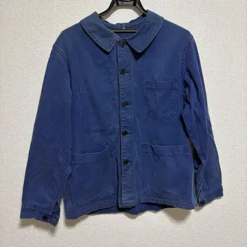 유로 프렌치 워크 자켓 밀리터리 자켓 구제 의류