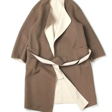 6roku REVER SEWING GOWN COAT 6(ROKU)＞REVER SEWING GOWN COAT⁄コート