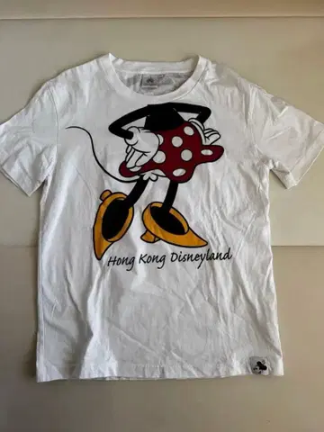 미니 마우스 T셔츠 홍콩 디즈니랜드 M 사이즈