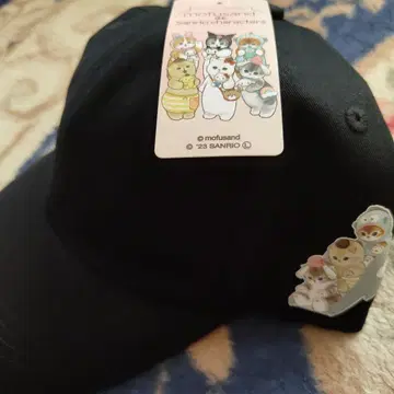 mofusand 산리오 캐릭터즈 캡 모자