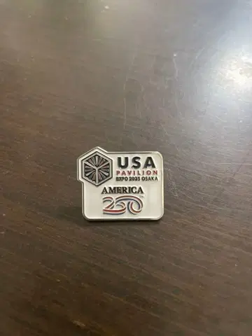 만박 미국 Expo 2025 Osaka 핀 배지