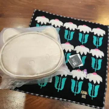 ANNA SUI 파우치 & 타월 손수건 세트