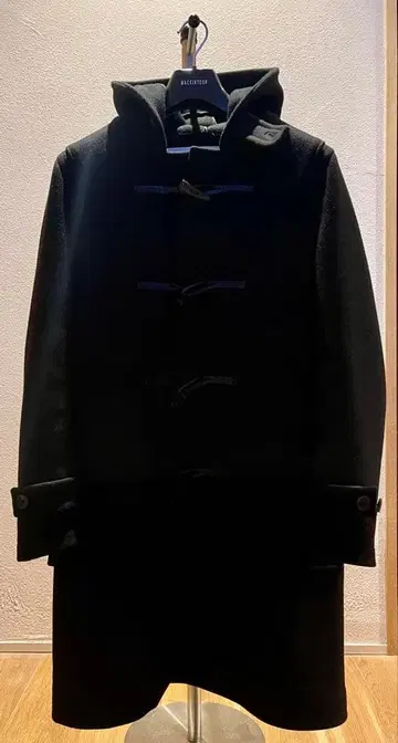 MACKINTOSH 매킨토시 더플 코트 블랙 34 구형