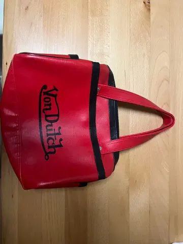 Von Dutch 빨간색 토트백