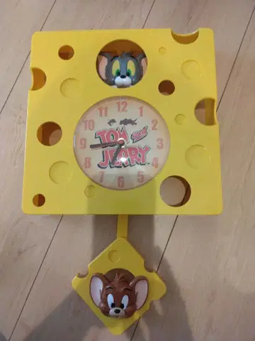 톰과 제리 벽걸이 시계