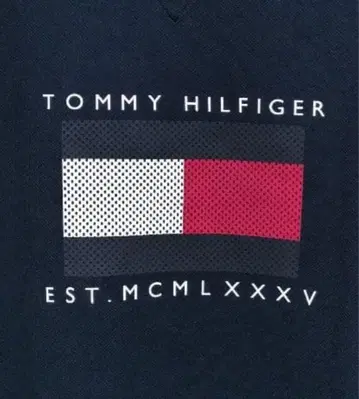 TOMMY HILFIGER 골프 모크넥 L 사이즈 네이비