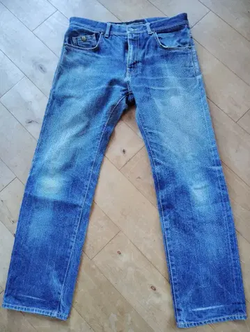 백 채널 데님 구제 의류