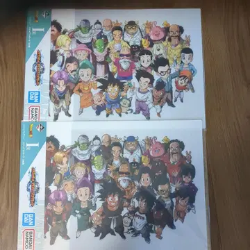 드래곤볼 제일복권 비주얼 보드 2종