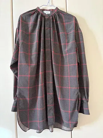 HYKE 개더 블라우스 볼륨 슬리브 하이크