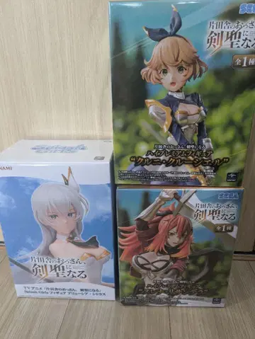 [ 새상품 미개봉품 ] 시골 촌뜨기, 검 성이 되다 피규어 3개 세트