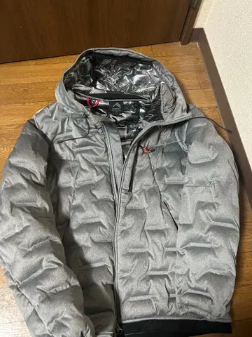 워크맨 FieldCore 그레이 다운 자켓 M