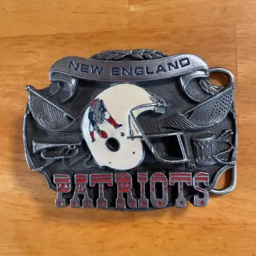 NFL 뉴잉글랜드 패트리어츠 벨트 버클 한정품