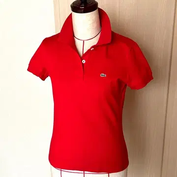 LACOSTE 라코스테 피케 셔츠 여성용 40 사이즈 정품 택 1회 착용
