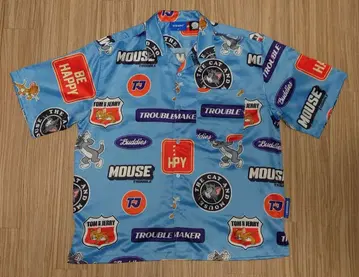 [ 새상품급 ] SEQUENZ 톰과 제리 반팔 셔츠