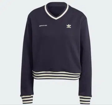 adidas sporty&rich 트레이닝복 네이비 맨투맨