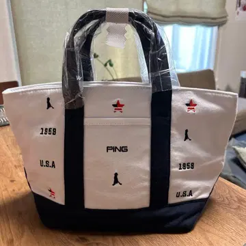 핑 PING MR.PING USA 라운드 토트백