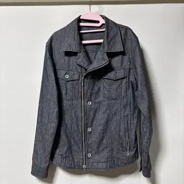 다크 그레이 데님 자켓