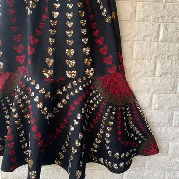 아프리칸 머메이드 스커트