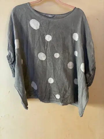 IROFUSI 튜닉 먹물 염색