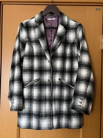 테일러드 자켓 체크